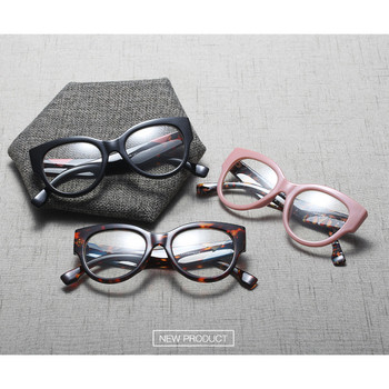 mimiyou модна рамка за очила котешко око Дамски оптични очила Рамка за очила Grace Lady Clear UV400 Марка Дизайнер oculos