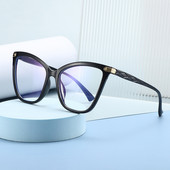 Macskaszem Szemüvegkeret Nő Márkatervező Divat Átlátszó Lencsés Szemüvegek Vintage Clear Ultralight Anti Blue Light szemüveg