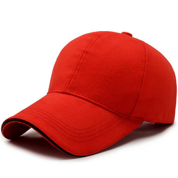 Ανδρικό βαμβακερό κλασικό καπέλο μπέιζμπολ με ρυθμιζόμενο κλείσιμο Dad καπέλο αθλητικό καπέλο γκολφ Casual Gorras Hip Hop Dad καπέλα για άνδρες
