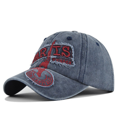 Pesapallimüts Retrostiilis päikesemüts Kevad-Sügis Pesuvesi kauboi pesapallimüts Pariisi Prantsuse Eiffeli torni müts Hip-hopi liibuv müts