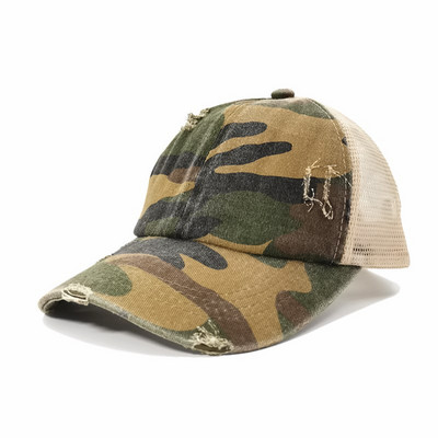 Dad Hat Spot Suvine naiste müts Korte-pesapalli võrkmüts avatava auguga Puhasvärviline lahtine lekkiv punutud päike