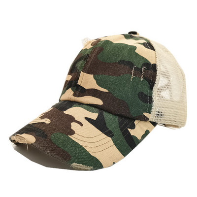 Dad Hat Spot Suvine naiste müts Korte-pesapalli võrkmüts avatava auguga Puhasvärviline lahtine lekkiv punutud päike