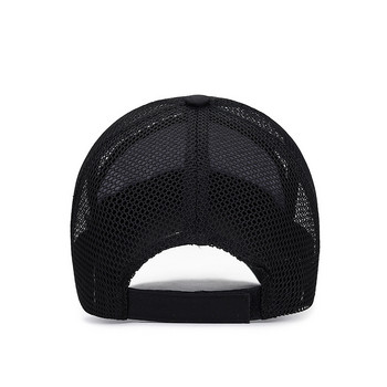 Модни аксесоари с щампа с дишаща бейзболна шапка с периферия Унисекс Ежедневни спортни пътувания на открито Регулируема шапка