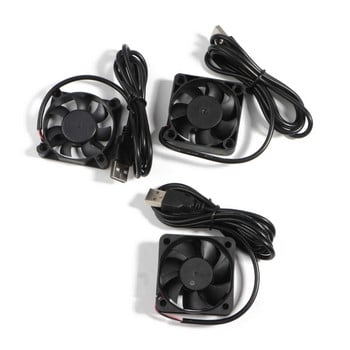 USB Fans CPU Cooling Radiator 5V 2Pin USB Fans for Computer Case-Server Radiator 4cm 5cm 6cm 7cm Quiet 4500-5500RPM