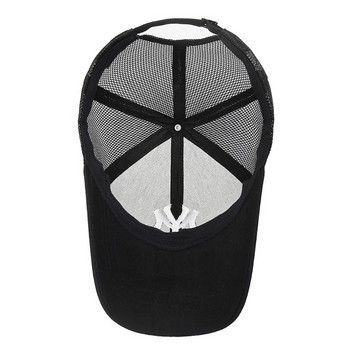 Νέα καλοκαιρινά unisex γυναικεία καπέλα μπέιζμπολ Ανδρικά γυναικεία καπέλα με δίχτυ που αναπνέουν Μαύρα περιστασιακά αθλητικά καπέλα Καπέλο για γυναίκες άνδρες
