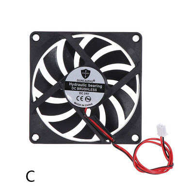 8010 DC охлаждащ вентилатор Oily Silent 5V/12V/24V безчетков индустриален вентилатор за лаптоп