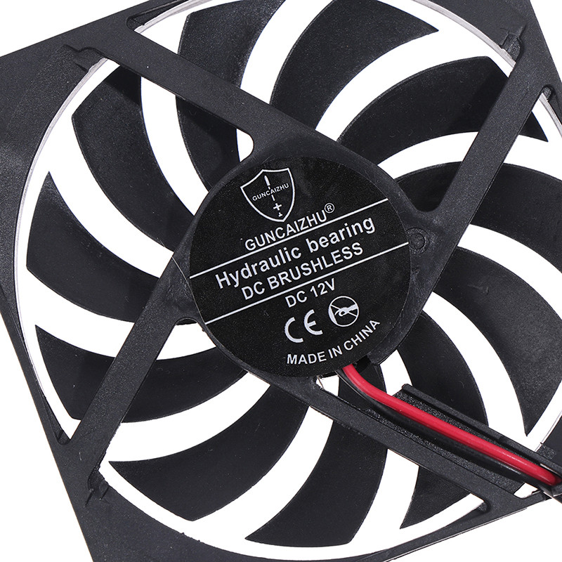 8010 DC dzesēšanas ventilators eļļains, kluss 5V/12V/24V piezīmjdatora bezsuku rūpnieciskais ventilators