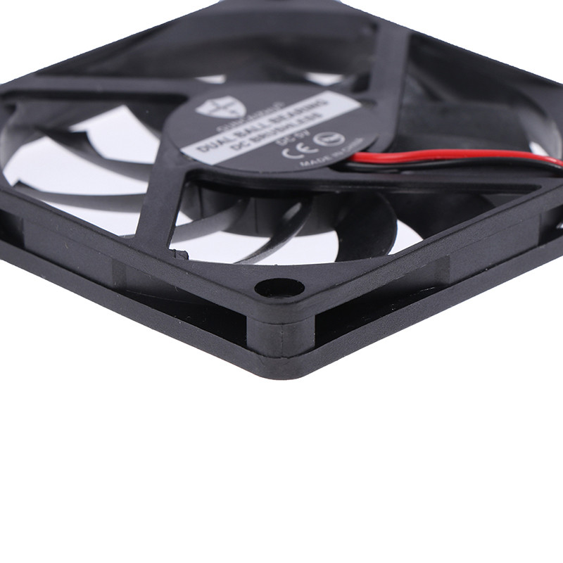 8010 DC dzesēšanas ventilators eļļains, kluss 5V/12V/24V piezīmjdatora bezsuku rūpnieciskais ventilators