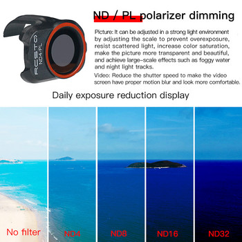 Νέο φίλτρο φακού κάμερας DJI Mini 2 για Σετ φίλτρων Drone DJI Mavic MINI 1/2/SE Αξεσουάρ NDPL UV ND CPL 4/8/16/32