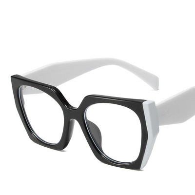 56790 Γυναικεία Μόδα Ραφή Έγχρωμο Οπτικό Πλαίσιο Γυαλιών Γυαλιά Γυαλιά ρετρό Cat Eye μεγάλο μέγεθος Tr90 Anti Blue Γυαλιά υπολογιστή