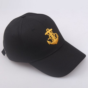 Καπέλα μπέιζμπολ άγκυρας για άντρες Γυναικεία βαμβακερά καπέλο ιστιοπλοϊκών ανδρικών καπέλο για εξωτερικούς χώρους Snapback Καπέλο φορτηγού hip hop μαύρο καπέλο Gorras Dropshipping