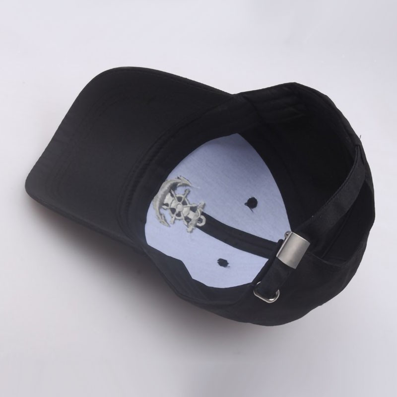 Ankru pesapallimütsid meestele, naiste puuvillane meremeeste müts, meeste õues Snapback hip-hop veoautomüts, must müts Gorras Dropshipping