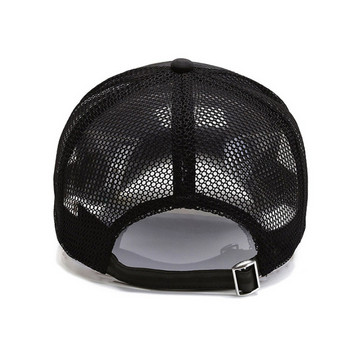Ежедневна дишаща мрежа за МОДЕРНА БРИТАНСКА бейзболна шапка Мъже Жени На открито, тънка суха, бързосъхнеща шапка за слънце, регулируем подарък за риболов