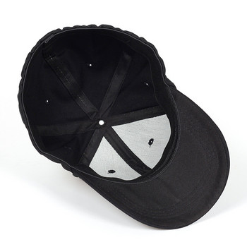 нови черни шапки Sons Of Anarchy за Reaper Crew Вталена бейзболна шапка Жени Мъже Бродирана шапка с букви Хип-хоп шапка за мъже