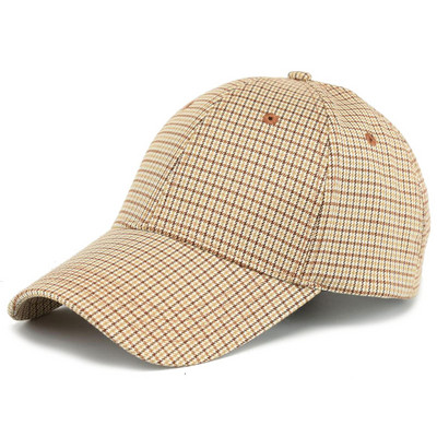 Moodsad spordimütsid meeste pesapallimütsile naiste ruuduline müts Puuvillane härrasmees Retro vaba aja müts Hiphopi müts Tüdrukute poiste müts 2021