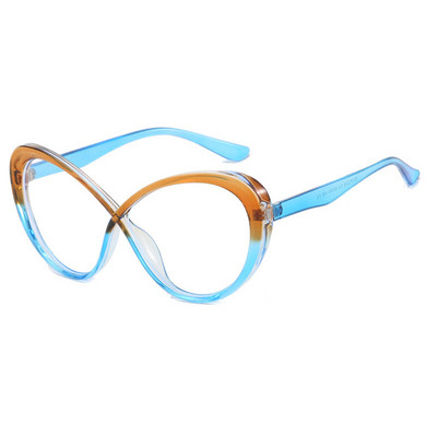 TR90 átlátszó számítógépes szemüveg keret női férfi antikék fény poligon szemüveg blokkoló szemüveg optikai szemüveg szemüveg