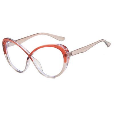 TR90 átlátszó számítógépes szemüveg keret női férfi antikék fény poligon szemüveg blokkoló szemüveg optikai szemüveg szemüveg