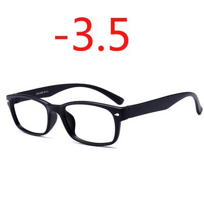Baigti moterų vyrų trumparegių akinių raštas mėlynas raudonas geltonas rėmelis trumparegystės akiniai -1,0 -1,5 -2,0 -2,5 -3,0 -3,5 -4,0