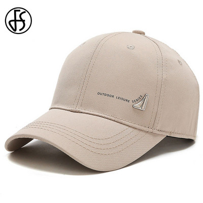 FS Outdoor луксозна марка бейзболна шапка бежово кафяво висококачествени памучни дамски шапки Snapback Trucker шапки за мъже Casquette Homme