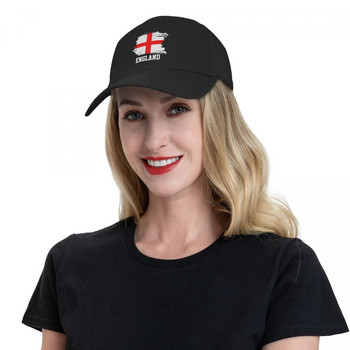 Пънк унисекс английско знаме бейзболна шапка за възрастни UK Union Jack British Proud Adjustable Dad Hat Слънцезащитни шапки Snapback