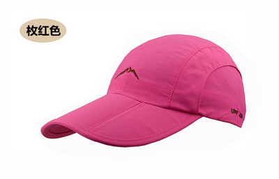 Kevadsuvi õuespordi pesapallimüts Kiiresti kuivav müts Unisex veekindel hingav müts Kokkupandav rattamüts päikesekaitse