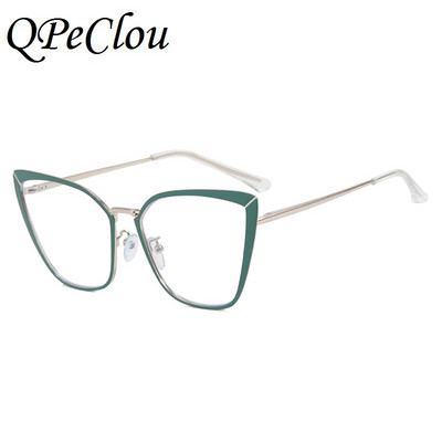 2022. aasta uus mood metallist kassisilm, optiline antisinised prillid, naiste vanad arvutiprillid, naiste prillid, Oculos Feminino