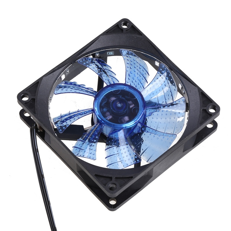 Számítógép házventilátorhoz 90 mm-es 9025 LED csendes ventilátor számítógépházhoz CPU hűtő radiátor Csendes, színes házventilátor L21D