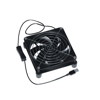 Охлаждащ вентилатор с USB захранване Телевизионна кутия за всекидневна Аксесоари за външен вентилатор