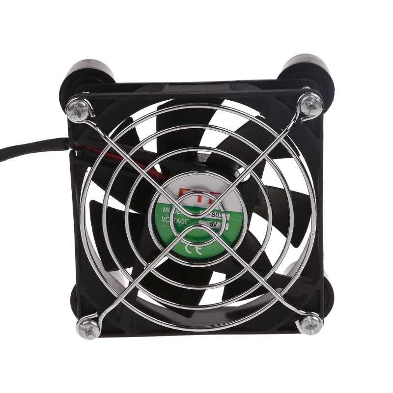 80 mm/120 mm USB dzesēšanas ventilators DIY datora korpusa šasijai bezvadu maršrutētājam J60A
