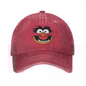 Disney Muppets gyvūnų kostiumas Unisex beisbolo kepuraitės Nelaimingos džinsinės plautos kepuraitės Klasikinė visų sezonų Kelioninė Snapback kepurė