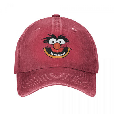 Disney Muppets Animal Costume Унисекс бейзболни шапки Изчистени дънкови шапки Шапка Класическа всесезонна туристическа шапка Snapback