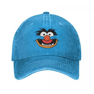 Disney Muppets gyvūnų kostiumas Unisex beisbolo kepuraitės Nelaimingos džinsinės plautos kepuraitės Klasikinė visų sezonų Kelioninė Snapback kepurė