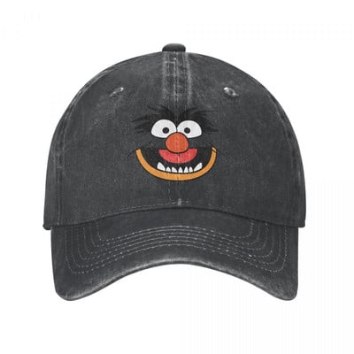 Disney Muppets gyvūnų kostiumas Unisex beisbolo kepuraitės Nelaimingos džinsinės plautos kepuraitės Klasikinė visų sezonų Kelioninė Snapback kepurė