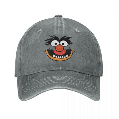 Disney Muppets gyvūnų kostiumas Unisex beisbolo kepuraitės Nelaimingos džinsinės plautos kepuraitės Klasikinė visų sezonų Kelioninė Snapback kepurė
