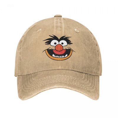 Disney Muppets gyvūnų kostiumas Unisex beisbolo kepuraitės Nelaimingos džinsinės plautos kepuraitės Klasikinė visų sezonų Kelioninė Snapback kepurė