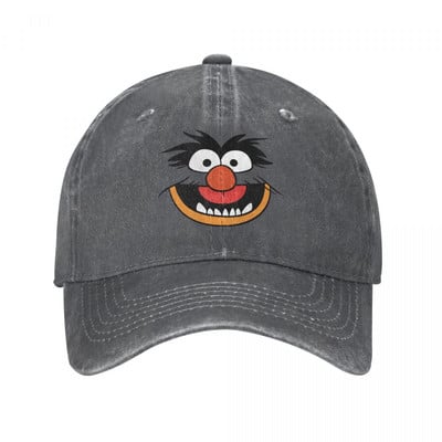 Disney Muppets gyvūnų kostiumas Unisex beisbolo kepuraitės Nelaimingos džinsinės plautos kepuraitės Klasikinė visų sezonų Kelioninė Snapback kepurė