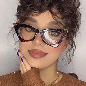 2022 m. Nauja madinga Big Cat Eye Anti-mėlyni akiniai moteriški vintažiniai unikalūs marmurinio rėmelio akiniai moteriški leopardo akiniai, akiniai