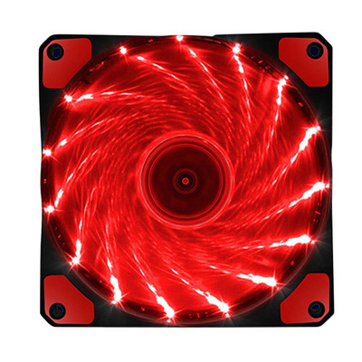 RGB arvutikorpuse ventilaatorid arvutikorpuse jahutusventilaator 15 tuled Streamer 12025 šassii ventilaator 120 mm RGB LED PWM valguse soojuse hajutamise ventilaator