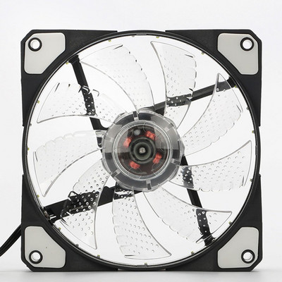 4 boje 120 mm LED ultra tiho računalo PC Kućište Ventilator 15 LED dioda 12 V CPU Hladnjak Cooler Master Ventilator za hlađenje DC 12 V 4P 3P konektor