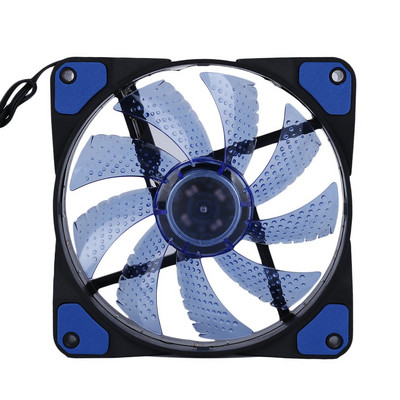 4 boje 120 mm LED ultra tiho računalo PC Kućište Ventilator 15 LED dioda 12 V CPU Hladnjak Cooler Master Ventilator za hlađenje DC 12 V 4P 3P konektor