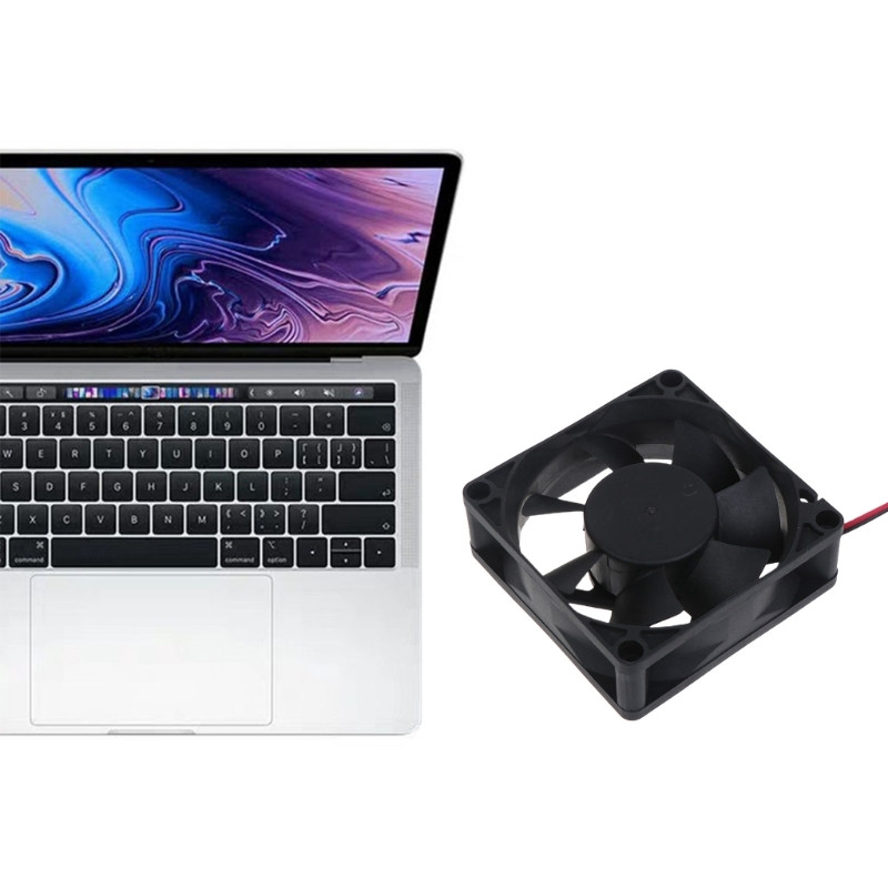 51BE DC kefe nélküli ventilátor 70 mm hűtőventilátor 7025 XH2.54 2 tűs PC szerver CPU hűtő radiátor 70x70x25mm kettős golyóscsapágyas 2200R