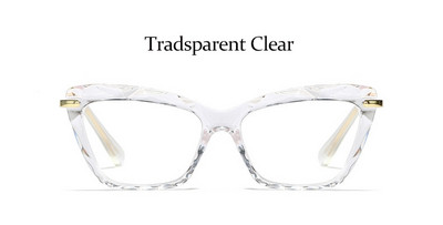 mood Bränd läbipaistva raamiga prillid naistele Sexy Square Computer Clear Prillid Naistele Cat Eye naiselikud prillid prillid