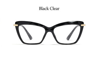 mood Bränd läbipaistva raamiga prillid naistele Sexy Square Computer Clear Prillid Naistele Cat Eye naiselikud prillid prillid