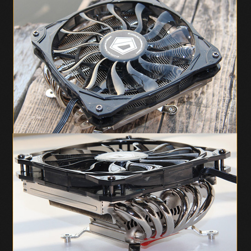 Jahutusventilaator õhuke 15 mm paksus 53,6 CFM 120 mm PWM vaikne ventilaator kodukontori CPU jahuti arvuti tarvikud кулер для процессора