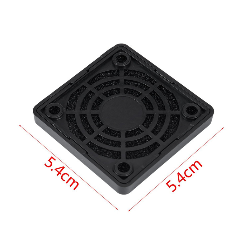 Προστατευτικό κάλυμμα σχάρας φίλτρου σκόνης 4 τμχ για ανεμιστήρα θήκης υπολογιστή 50 mm