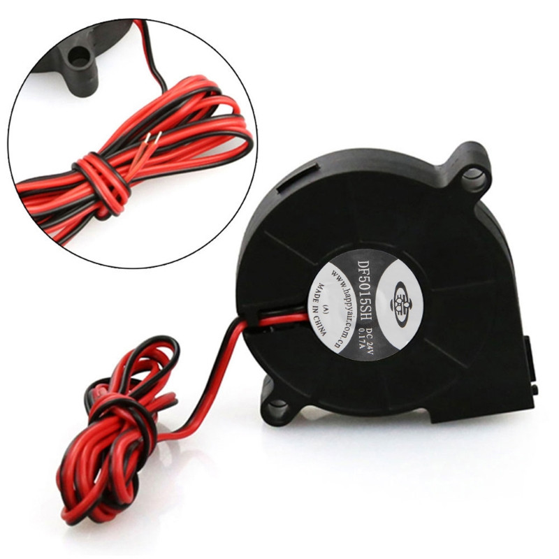 Ventilator pentru grătar Suflantă de aer Cărbune Starter 5015 50mm 24V Gătit Suflantă de aer pentru camping