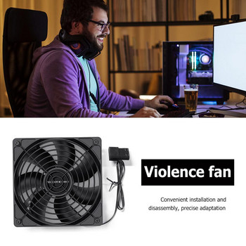 TEUCR Computer Case Fan Cooler PC Cooling Accessories 3000rpm Υψηλή ένταση αέρα