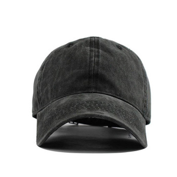 Lucky 4-φυλλο Clover Unisex τζιν καπέλο μπέιζμπολ ρυθμιζόμενα καπέλα Snapback