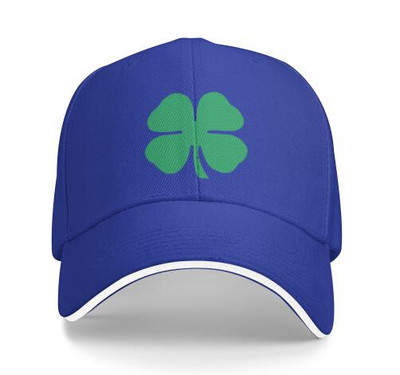 Lucky 4 leveles lóhere uniszex farmer baseball sapka, állítható snapback sapka