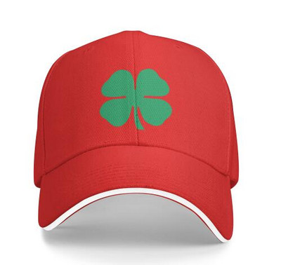 Lucky 4 leveles lóhere uniszex farmer baseball sapka, állítható snapback sapka